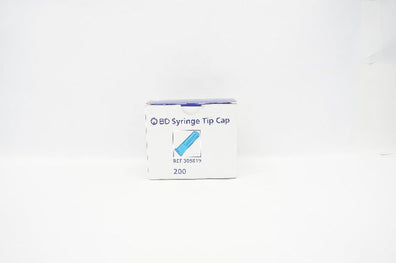 BD 305819 Syringe Tip Cap - Box of 100